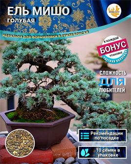 {{productViewItem.photos[photoViewList.activeNavIndex].Alt || productViewItem.photos[photoViewList.activeNavIndex].Description || 'Ель Голубая МИШО-Семена для Бонсай 10 шт + Бонус + Рекомендации по посеву БЕСПЛАТНО!'}}