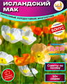 Мак Исландский Многолетний Микс Расцветок семена 50 шт + Бонус + Рекомендации по проращиванию 10437